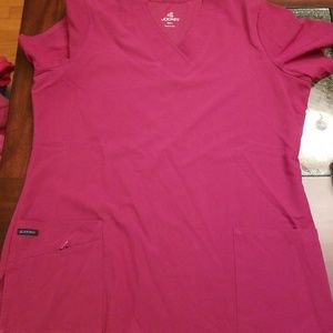 Jockey L/LP SET. Dark reddish pink.